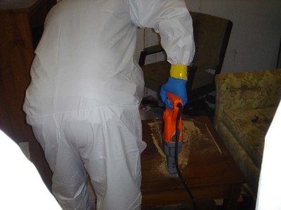 Getting down and dirty Bio-Hazard Cleaning